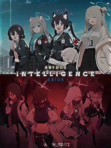 Abydos Squad Vs Arius Squad (My Opinion) #edit #alaightmotionedit #bluearchiveglobal #shorts