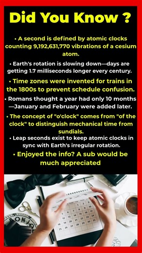 6 Mind-Blowing Facts About Time That Will Shock You!