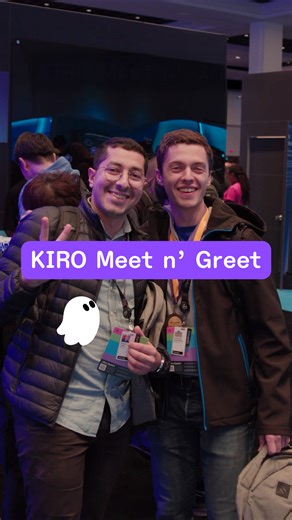Kiro on Instagram: "Last week at #AWSreinvent ⚡ At the Kiro meet and greet, devs shared how they’re building with specs. • Real products and workflows • Specs keeping everything aligned Join the Kiro community for future events like this! #Kiro #BuildwithKiro #AICoding"