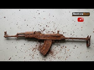 Rusty 8mm Gun RESTORED to Perfection | 8mm old Gun restoration