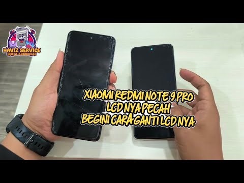 Xiaomi Redmi Note 9 Pro, LCD cracked, here's how to replace it