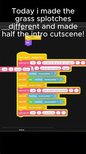 Day 14 of making a public transport game in scratch!