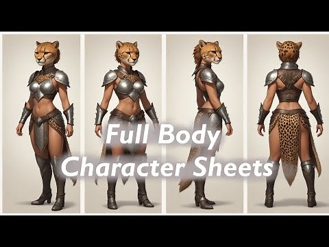Full Body Character Creation Mastery with Stable Diffusion!
