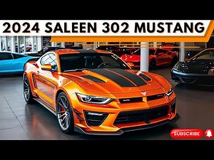 2024 Saleen 302 Mustang: a First Look at the All-New, 800-Horsepower Black Label