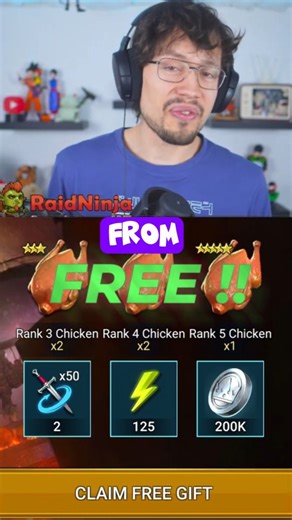 🎁 Claim this Thanksgiving Free Gift before it Expires 🎁 [Raid Shadow Legends] Full Video on my YT Channel @raidninjaa Download RAID with my link to get 3 FREE Legendaries ➤ https://t2m.io/MisterMPRAID_tst Based New Player Offer worth more than 350$! Build your 🟢POISON DREAM TEAM🟢 🔥Xenomorph 7-day Log-in 🔥Elenaril after tutorial 🔥Ultimate Deathknight- Code: UDKING 🔥Fayne (lv.15), Tagoar (Lv.25), Uugo (Lv.35) *btw Poison is the best de-buff in game currently* PS: Select Kael as Starter Rar