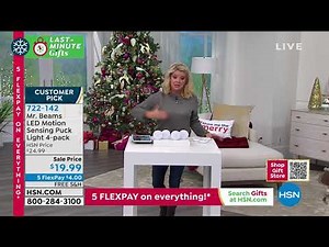 Mr.\nBeams LED Motion Sensing Puck Light 4pack