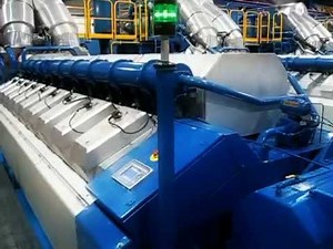 Wartsila 20v34sg gas engine starting