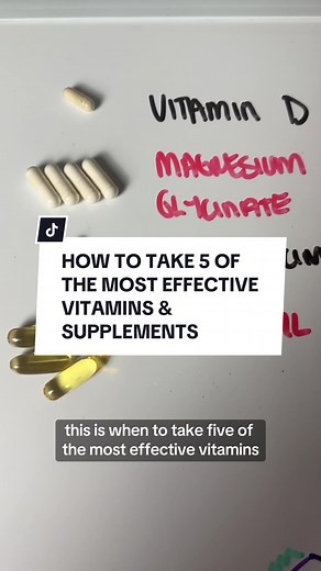 How to Properly Take 5 of the Most Effective Vitamins & Supplements