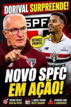 🚨 Dorival SHOCKS at SPFC! 👀#tricolor #spfc #dorivaljunior