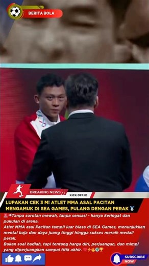 Mental Baja! Atlet MMA Indonesia dari Pacitan Tampil Gahar di SEA Games