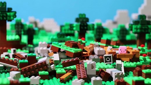 LEGO® Minecraft - The First Night Stop Motion