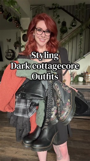 Clearly my favorite aesthetic 🖤✨ #darkcottagecore #cottagecorefashion | cottagecore outfits