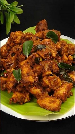 Chicken Chukka Recipe | Chicken Varuval Recipe | Easy Chicken Fry Recipe | Chicken Starters Recipe