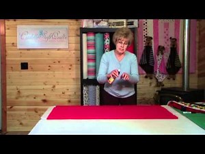 How to Sew a Minky Row by Row Quilt - Batting and Back