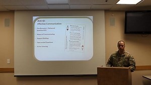 1SG Huston ACE-SI Training