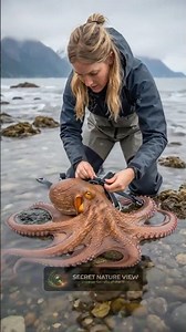 POV: An Octopus Explores a Sunken Ship… Then This Happens