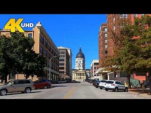 Topeka Kansas 4K Driving Tour | Explore Kansas’ Capital City
