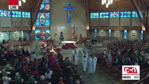 Kickstart your Wednesday morning with News Channel Nebraska. Get an up-to-date look at the forecast in your area. Eric McKay brings you the latest local, state, & national news you need to know to stay informed. At 7:10 MT/8:10 CT we send you over to Columbus, NE for live daily Mass from St. Isidore's. Stick around after Mass for a final look at the news & weather leading you up to the top of the hour. Thanks for joining us on NCN! | News Channel Nebraska