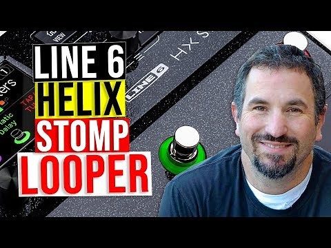How to Use the Line 6 HX Stomp Looper - SIMPLIFIED