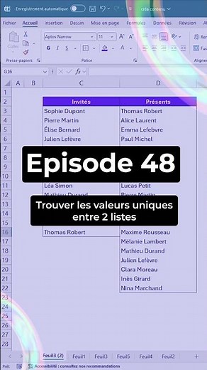 Trouver facilement des doublons dans Excel