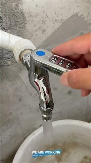 🔐🚰 Code-lock faucet for controlled water access