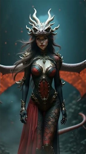 The Dragon Woman #legendary #powers #shorts