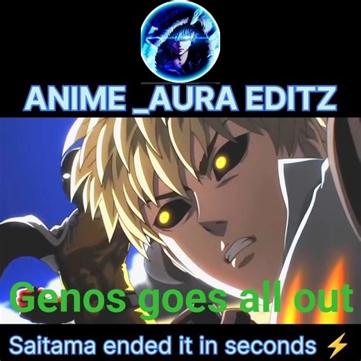 Saitama vs Genos 🔥 Insane Fight #Shorts #anime #onepunchman #trending #naruto
