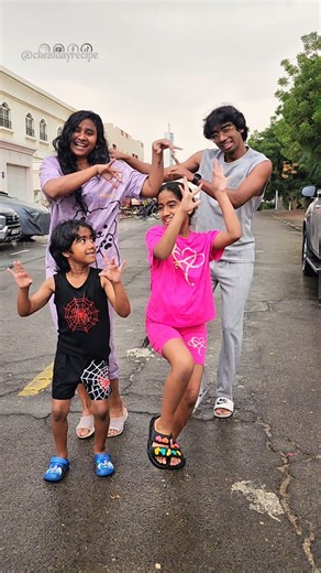 Raji Sundaramoorthy on Instagram: "No guarantees. Just this moment with them! #cheatdayrecipe #cdrstars #rain #uae"