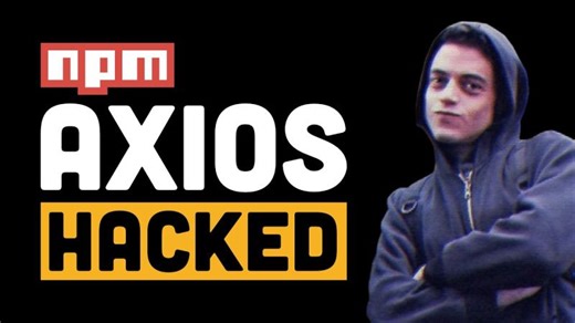 Millions of JS Devs Just Got Hacked... (axios pwned) | Francois du Plessis
