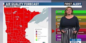 Smoky conditions linger, seasonal temps return next week.