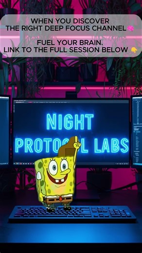 When you finally find the perfect Deep Focus channel ⛽🧠🎧 #focusmusic