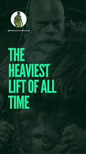 Orm Stórolfsson, a Viking strongman in the year 1,000 AD, walked three steps carrying a ship mast weighing 1,433 lbs. and measuring 33 feet long. A feat modern strongmen Eddie Hall, Brian Shaw and Robert Oberst were unable to match. The only man to do so was Hafthór Bjornson, known for his role at The Mountain on Game of Thrones. However Orm’s original feat is still considered by most to be the most impressive feat of strength of all time, as it occurred nearly a thousand years before the invent