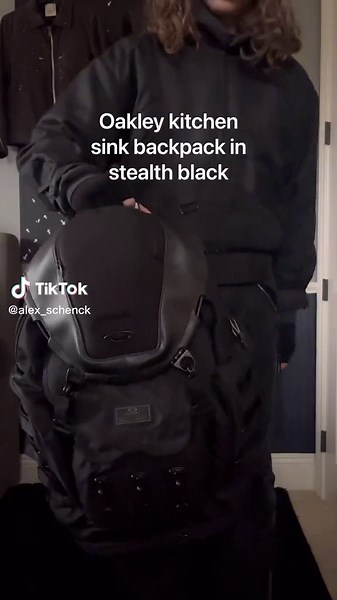 Oakley makes som crazy looking backpacks and other gear. #fashion #fashiontiktok #oakley #backpack #tacticalgear