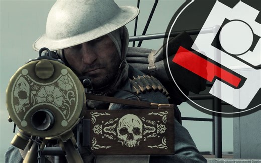 【BF1彩蛋解密】第4期：M1917逐步升级骷髅涂装