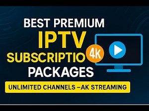 Best Premium IPTV Subscription Packages | 4K Streaming, Unlimited Channels & More!