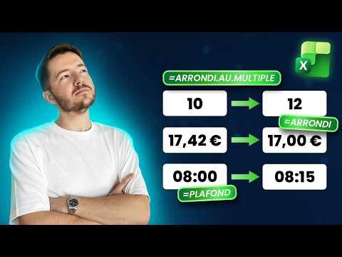 Comment arrondir sur Excel (au multiple, à la dizaine, au supérieur) facilement ! 🤩