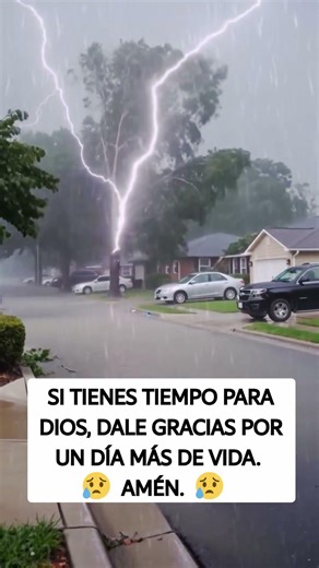 HOY DIOS TE GUARDÓ. NO ENFERMO. NO PRESO. SIGUES VIVO. ¿LE DAS LAS GRACIAS? 😢🙏 #lluvia #vida #fe