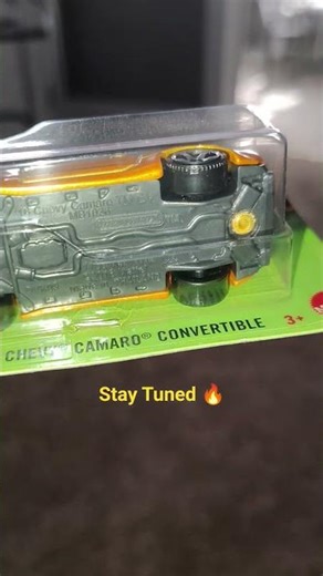 1:24 Scale Chevy Camaro 2016 Convertible By Hot Wheels