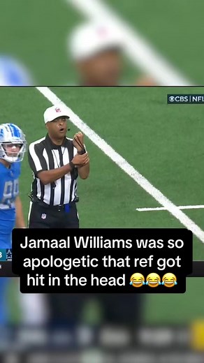 NFL Player Accidentally Hits Referee During Game