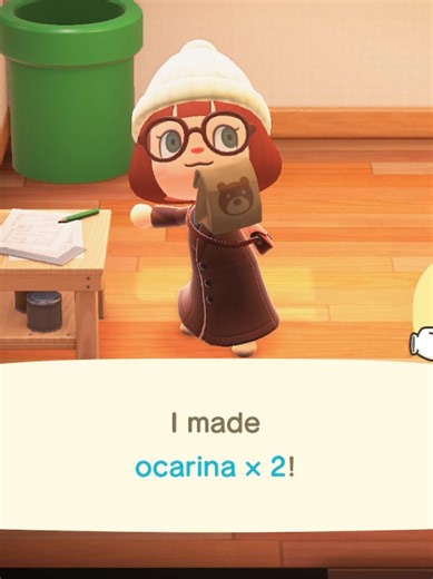 New DIY Crafting System in Animal Crossing