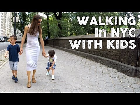10 Hours of Walking in NYC with Kids
