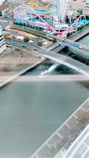 横浜グランドインターコンチネンタルホテルからの風景。みなとみらいが綺麗に見えてオススメ！#インターコンチネンタルホテル