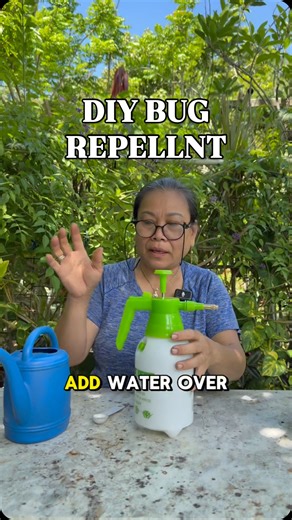 Mama Judy | Here’s how mom protects most of her plants from critters through the night! Be sure to save this! #bugrepellent #diy #gardening #garden... | Instagram
