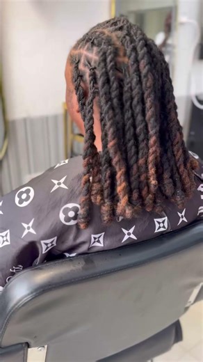 Dreadlock coloring and styling #dreadstyles #locs #hair #dreadlocks #dreadextensions