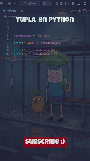 TUPLAS EN PYTHON | DATOS QUE NO PUEDES CAMBIAR #python #coding #algoritmo