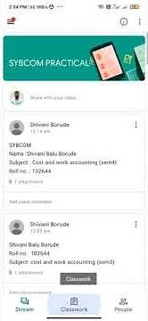 how to upload classwork on Google classroom
