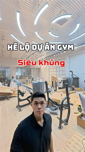 Cận cảnh quá trình setup phòng Gym hơn 600m² chuẩn quốc tế #setupgym