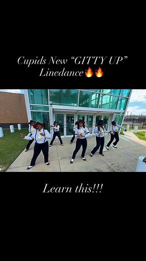 It’s Starting to Catch 🔥🔥🔥 s/o @tmacsdancefitness for hitting that “GITTY UP” linedance PERFECTLY!!!!! #thelinedanceking #gittyuplinedance #cupid #linedance #dance #thecookout #thecookoutlinedance #cupid #flexlinedancechallenge | Cupid
