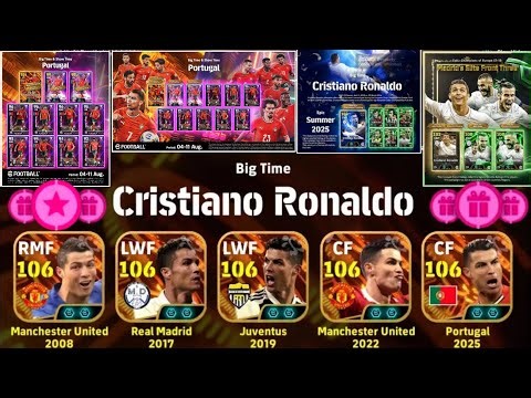 👑 Cristiano Ronaldo BIG TIME is Officially Coming Tomorrow In eFootball™ 2025!