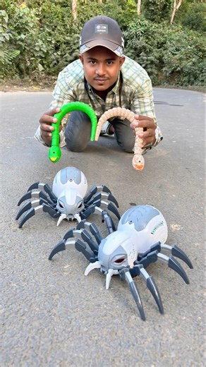 2 Rc Snake and Remote Control 2 Spider Unboxing Oilo😱